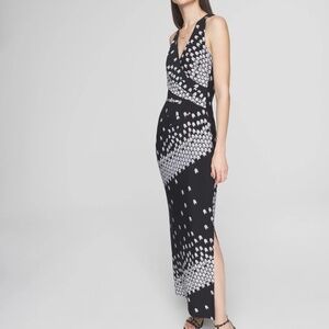 Sleeveless Matte Jersey Maxi Dress - WHBM - size 8